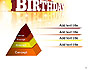 3D Happy Birthday Text slide 12