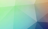 Polygonal Abstract Background with Rainbow Triangles Presentation Template