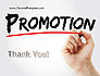 Hand Writing Promotion with Marker slide 20