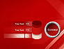 Abstract Red Tech Arrows Background slide 11