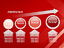 Abstract Red Tech Arrows Background slide 13