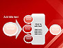 Abstract Red Tech Arrows Background slide 17