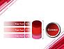 Abstract Background with Red Diagonal Stripes slide 11