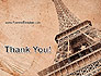 Eiffel Tower Vintage Postcard Style slide 20