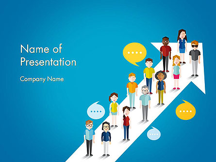 Different Social Groups of People Presentation Template, Master Slide