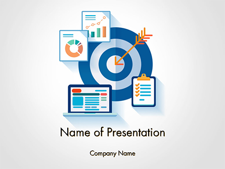 Online Marketing Concept Presentation Template, Master Slide