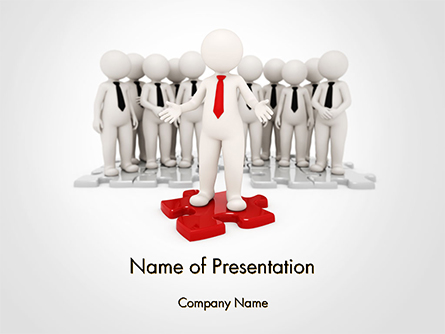 Successful Business Leader Presentation Template, Master Slide