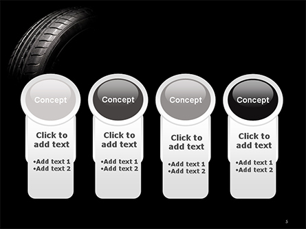 Tire Closeup Presentation Template for PowerPoint and Keynote | PPT Star