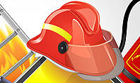 Fire Prevention Equipment Presentation Template