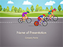Bicycle Race Illustration slide 1