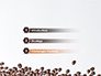 Scattered Coffee Beans Background slide 3