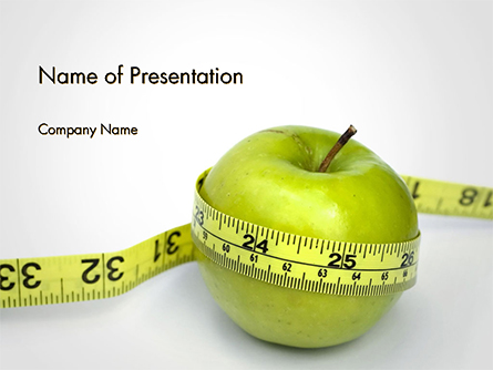 The Best Way To Lose Weight Presentation Template, Master Slide