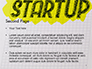 Startup Hand Drawn Label on Paper slide 2