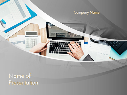 Project Review Presentation Template, Master Slide