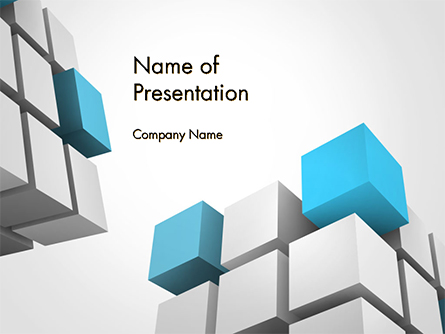 Cubic Theme Presentation Template, Master Slide