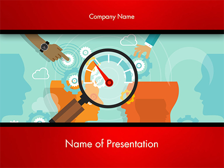 Business Benchmarking Presentation Template, Master Slide