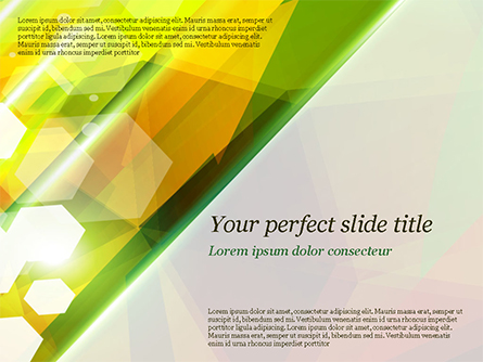 Abstract Background Design Presentation Template, Master Slide