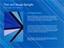 Blue Diagonal Abstract Motion Background slide 15