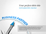 Finding Business Partner Concept slide 1