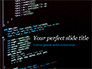 Programming Code on Computer Monitor slide 1
