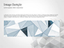 Light Gray Triangular Polygons slide 10