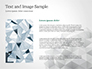 Light Gray Triangular Polygons slide 15