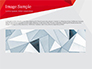 Red Paper Origami Polygonal Shape slide 10