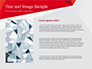 Red Paper Origami Polygonal Shape slide 15