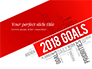 2018 Goals Word Cloud slide 1