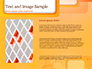 White Squares with Orange Frame slide 15