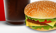 Fast Food Illustration Presentation Template