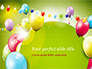 Colorful Balloons and Garlands slide 1