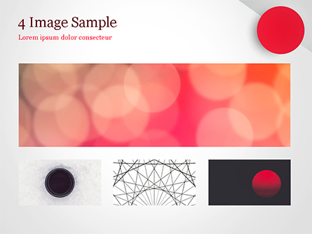 Red Circle Presentation Template for PowerPoint and Keynote | PPT Star