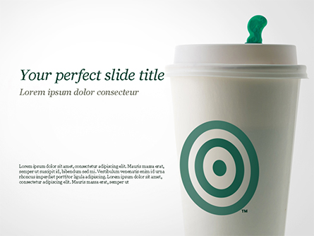 Starbucks Presentation Template, Master Slide