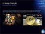 Digital Bitcoin Symbol inside Secure Lock slide 11