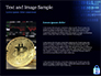 Digital Bitcoin Symbol inside Secure Lock slide 15