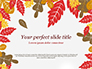 Autumn Oak Leaves slide 1