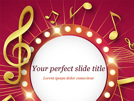 Music Show Background Presentation Template for PowerPoint and Keynote | PPT  Star
