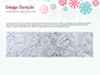 Colorful Snowflakes Background slide 10