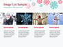 Colorful Snowflakes Background slide 16