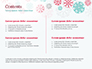 Colorful Snowflakes Background slide 2