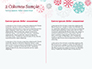 Colorful Snowflakes Background slide 5