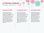 Colorful Snowflakes Background slide 6