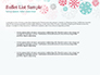 Colorful Snowflakes Background slide 7