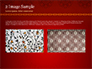 Burgundy Background with Oriental Mandala Pattern slide 11