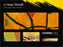Yellow Brushstroke on Black Background slide 13