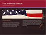 Sparkler and USA Flag slide 14