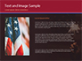 Sparkler and USA Flag slide 15