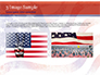 Aged USA Flag slide 12