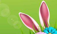 Cute Easter Background Presentation Template